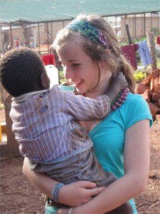 Project Yesu - Mallory in the Acholi Quarter