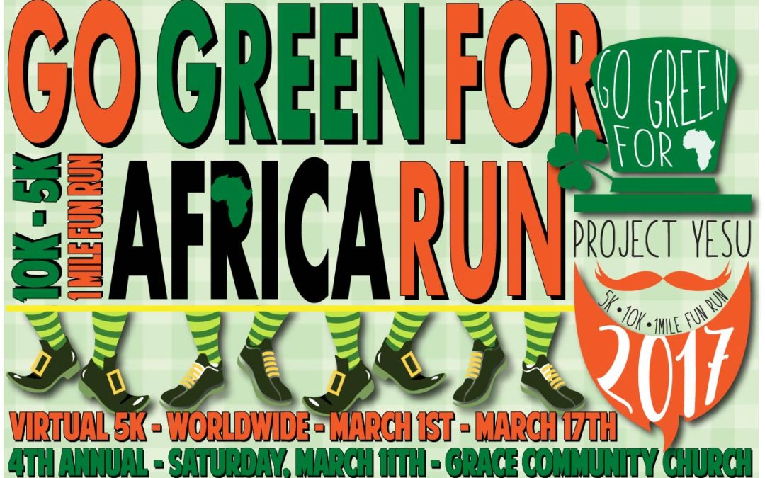 2017 Go Green for Africa St. Patrick’s Day Run
